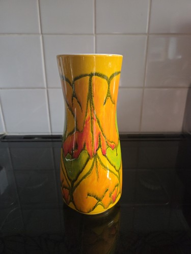 Poole pottery orange - pottery,