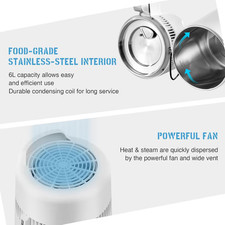 CO-Z 6L Water Distiller, 900W