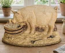 Rustic Vintage Cast Iron Pig