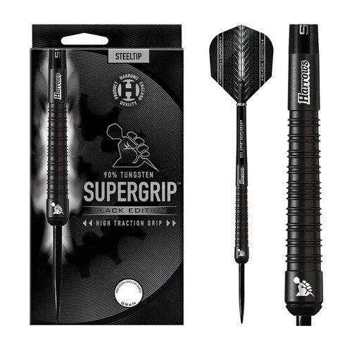 Harrows supergrip black - harrows,