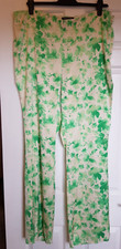 Primark Green Floral Wide Leg