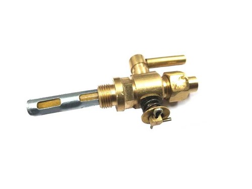 Petrol tap 1 4 brass - 1/4", x