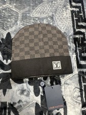 Louis Vuitton Men's LV Monogram Eclipse Beanie Black/Grey