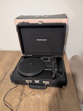 Crossley x Urban Outfitters Portable Turntable with Bluetooth All Black Edition