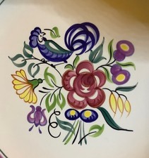 Poole Pottery Dinner Plate ~  LE Pattern  ~ 10” ~ 1967-1972 ~ Great Cond