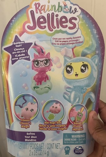Rainbow jellies softies - jellies,