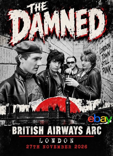 The damned london tour - damned, 2026