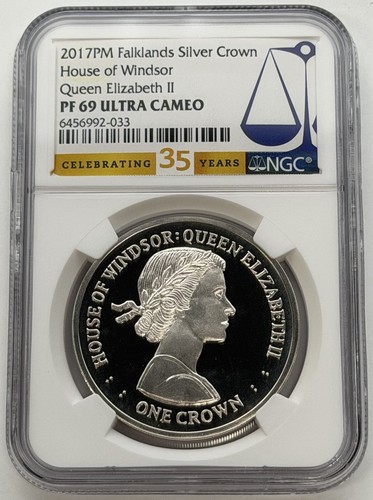 2017 falklands silver crown - 2017,