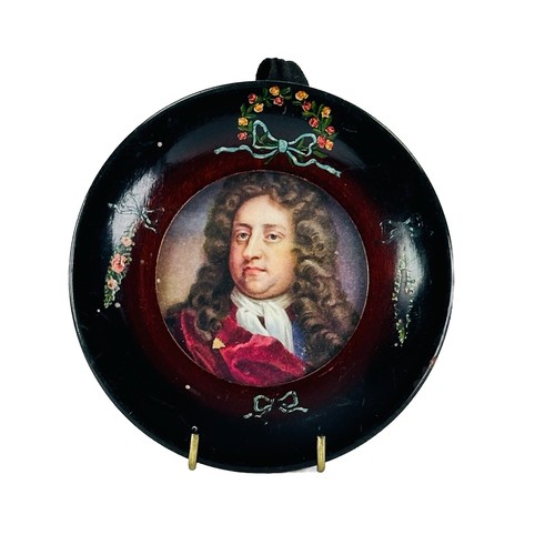 Victorian miniature portrait - miniature,