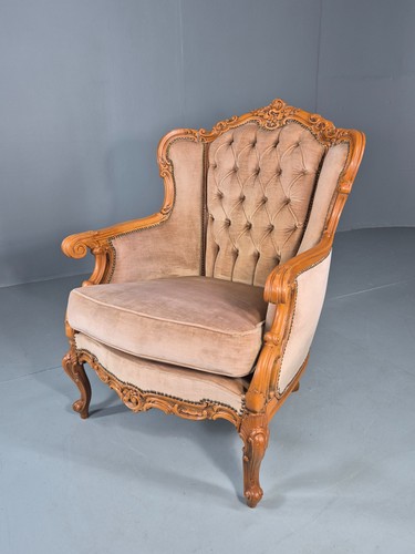 Vintage danish rococo armchair - vintage,