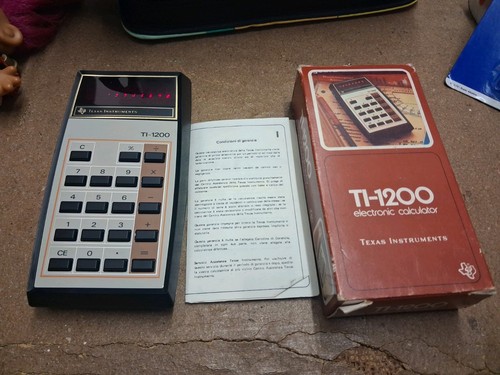 Texas instruments 1200 - texas, ti-1200