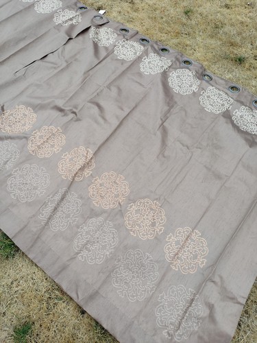 Next eyelet curtains metallic - next,