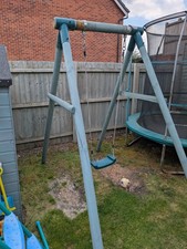 Plum Children's Single Wooden Swing With Bucket Seat