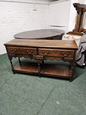 ANTIQUE/REPRODUTION OAK DRESSER BASE/SIDEBOARD/PLASMA TV STAND/HALL STAND