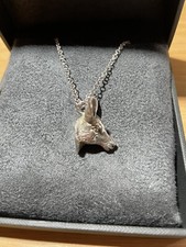 Sonya Bennett Silver Stag Head Necklace 