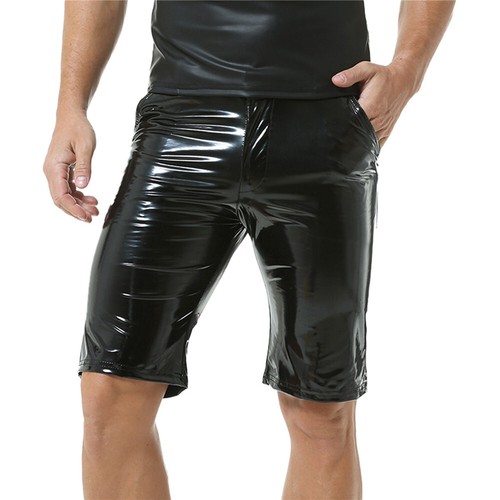 New men wet look shiny - wet,