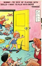 POSTCARD COMIC BAMFORTH COMIC