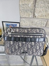 Christian Dior Obique Messenger Bag 21.5cm Used Authentic