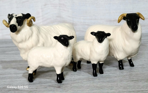 Beswick black faced sheep - beswick,