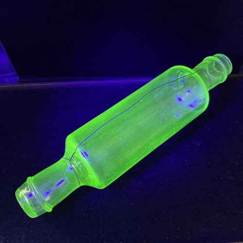 Uranium glass rolling - uranium, pin
