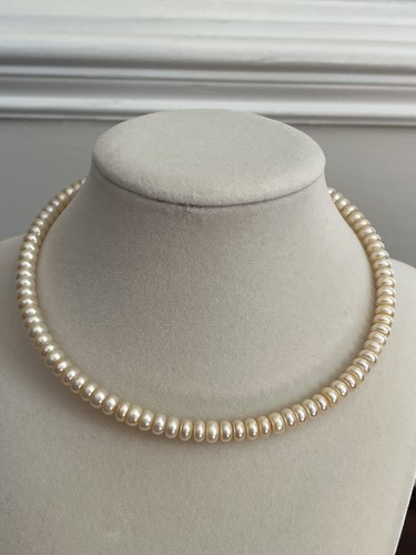 Honora choker necklace cream - choker,