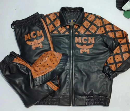 Men mcm style - mcm, leather