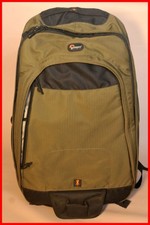 Lowepro Scope Travel 200 AW BackpackDaypack Green Excellent Condition #4