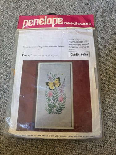 Penelope needlework clouded - needlework,