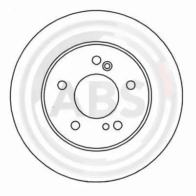 Brake disc solid 16450 - 2x,