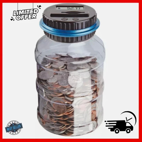 Digital piggy bank coin - piggy,