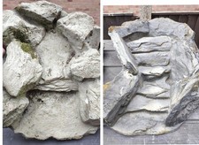 Pond Waterfalls X2 Slate Effect Rock Effect Garden