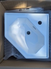 Victorian Plumbing - Keswick Traditional Corner Cloakroom Basin