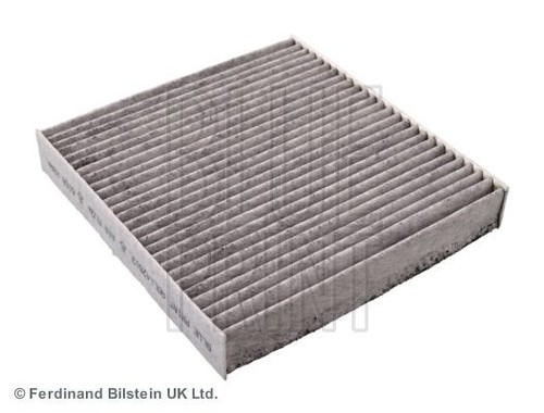 Cabin air filter blue - blue, print
