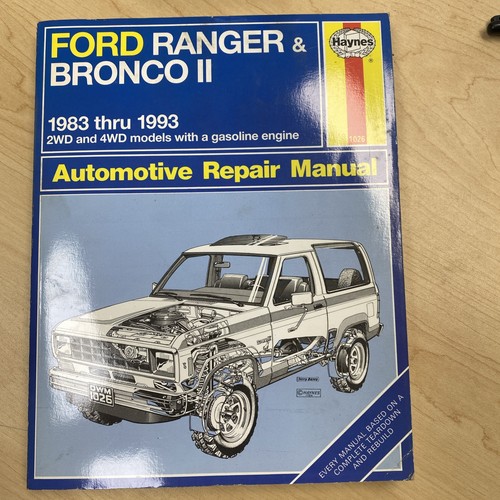 Repair manual fordranger - repair,
