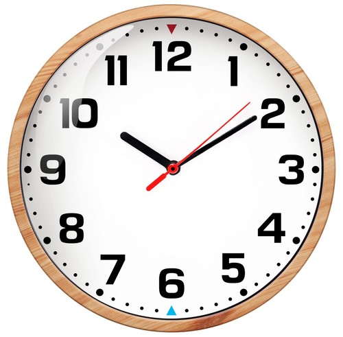 Wall clock inch - wall, battery