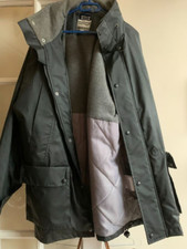 MEN WATERPROOF OUTDOOR HOODED PARKA by PACIFIC MOTION - NAVY - SIZE XXL (42)