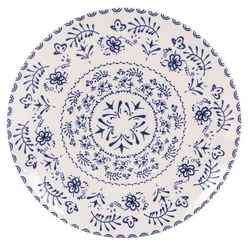 Stoneware blur round - 4x,