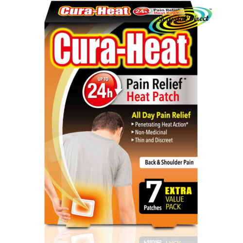 Cura heat pads back shoulder - heat, &