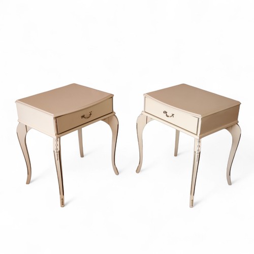 Pair vintage cream - pair, of