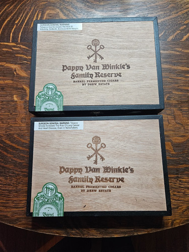 Pappy van winkles cigar - 2-,