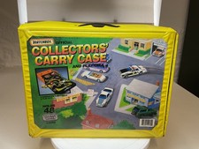 Matchbox Offical Collectors' Carry Case and Play City from 1992-  Holds 48 model