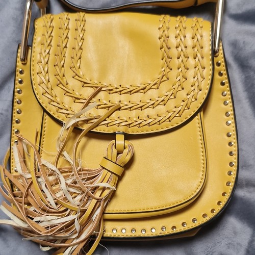 Bessie london yellow faux - bessie,