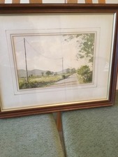 origional watercolour painting by Irish artist S. Foy