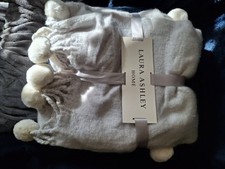 Laura Ashley Steel Throw