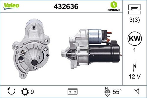 Valeo starter motor - valeo,