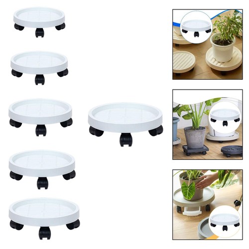 Round plant pot - round, with