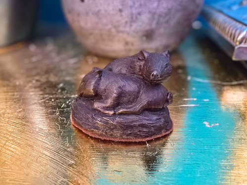Cold cast bronze - cold,