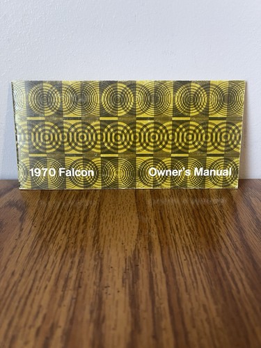1970 falcon owners manual - 1970,