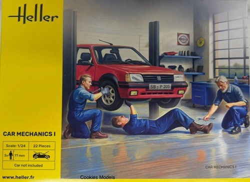Heller car mechanics - i, 1/24