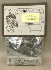 Knightwing A23 Fork Lift with Crates & Pallets white metal kit N Gauge